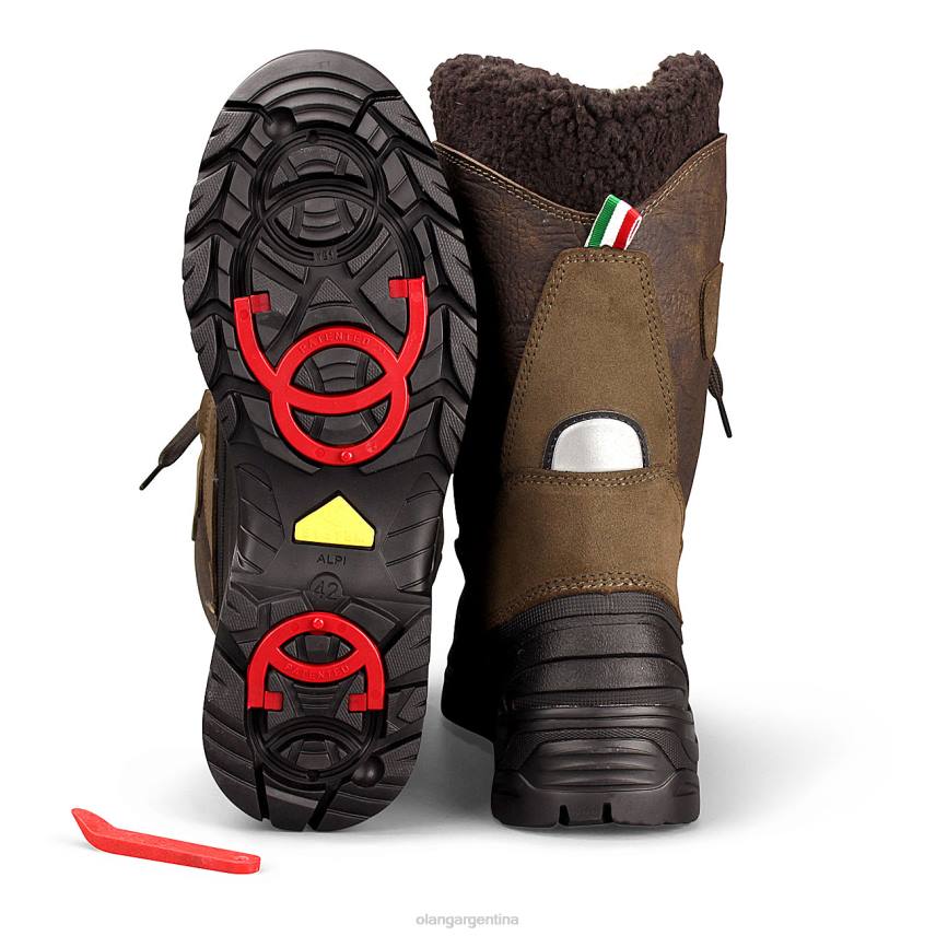 Olang bucéfalo oc mujer café calzado 4X6V139